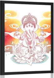 Dovido Poszter Hindu Ganesha - 20x30 silver