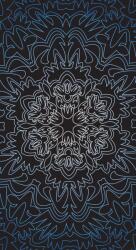 Dovido Öntapadó tapéta díszítő Mandala fekete alapon - 147x270