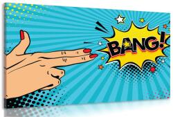 Dovido Kép pop art motívummal- BANG! - 120x80
