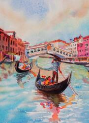 Dovido Tapéta Velencei gondola - 196x270