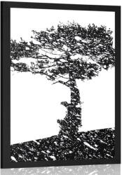 Dovido Poszter fa sziluettje - 30x45 white