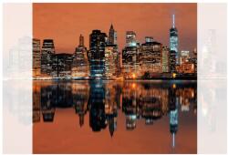 Dovido Öntapadó fotótapéta Manhattan tükörképe a vízben - 294x270