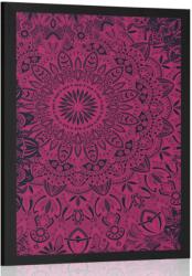 Dovido Poszter stílusos Mandala - 40x60 white