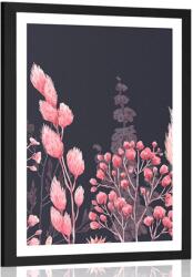 Dovido Poszter paszportuval virág variációk rózsaszínben - 20x30 no frame