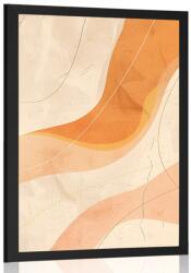 Dovido Poszter művészi vonalak Peach Fuzz - 40x60 black