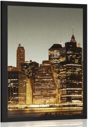 Dovido Poszter éjjeli New York - 30x45 black
