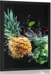 Dovido Poszter bio gyümölcsök és zöldségek - 40x60 silver