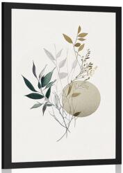 Dovido Poszter bohó stílusú növénykékkel. - 30x45 white