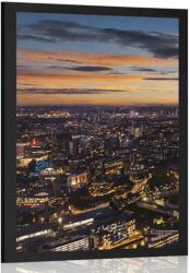 Dovido Poszter légi felvétel Londonról - 30x45 black