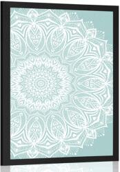 Dovido Poszter harmónia Mandala kék háttéren - 60x90 no frame