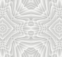 Dovido Öntapadó tapéta kaleidoszkóp mintával - 294x270