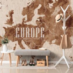 Dovido Tapéta retro Európa térkép - 245x165