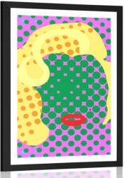 Dovido Poszter paszportuval Marilyn Monroe pop art stílusban - 60x90 no frame