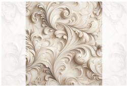 Dovido Öntapadó tapéta elegáns bézs ornamentika márványon - 245x270