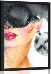Dovido Poszter női ikon - 30x45 black