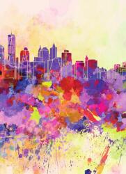 Dovido Tapéta New York akvarell kivitelben - 196x270