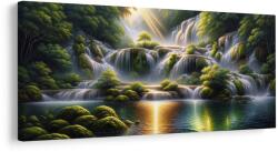 Dovido Kép csillogó vízesések - 60x30