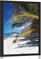 Dovido Poszter Anse Source strand szépsége - 40x60 no frame