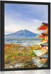 Dovido Poszter kilátással a Chureito pagodára és a Fuji-hegyre - 20x30 no frame