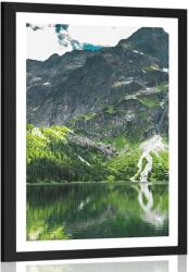 Dovido Poszter Tengerszem a Tátrában - 40x60 white