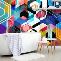 Dovido Öntapadó tapéta absztrakt geometria - 196x132