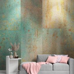 Dovido Öntapadó tapéta türkiz-réz fal - 490x330