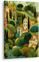 Dovido Kép vidéki idill és dombok - 100x150