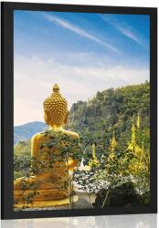 Dovido Poszter arany Buddha kilátása - 40x60 white