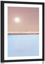 Dovido Poszter paszportuval horizont vonal - 40x60 black