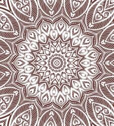 Dovido Tapéta Mandala harmónia barna alapon - 245x270