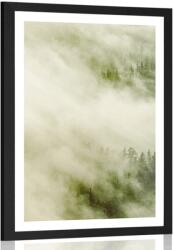 Dovido Poszter paszportuval erdő ködben - 40x60 no frame - dovido - 3 905 Ft