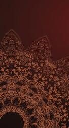 Dovido Tapéta modern mandala elemek a barna árnyalataiban - 147x270