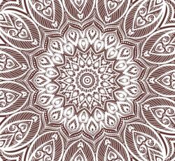 Dovido Öntapadó tapéta Mandala harmónia barna alapon - 294x270