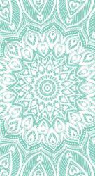 Dovido Öntapadó tapéta Mandala harmónia kék alapon - 147x270