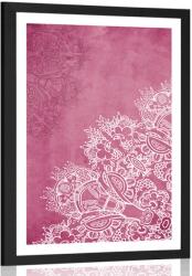 Dovido Poszter paszportuval virágom Mandala elemei - 20x30 no frame