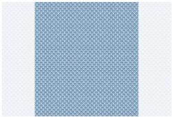 Dovido Öntapadó tapéta kék geometriai minták - 245x270