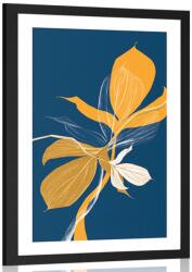 Dovido Poszter paszportuval levelek harmóniája - 40x60 black
