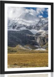 Dovido Poszter paszpartuval: fenséges hegyi táj - 30x45 no frame