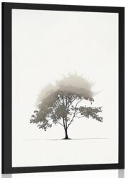 Dovido Poszter minimalista lomblevelű fa - 40x60 no frame