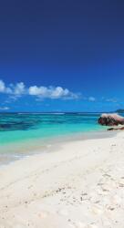 Dovido Öntapadó fotótapéta Anse Source-i strand - 147x270