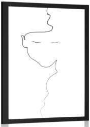 Dovido Poszter nő minimalista kivitelizésben - 30x45 black