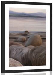 Dovido Poszter paszportuval folyóparton - 30x45 no frame