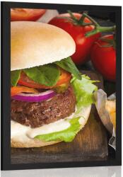 Dovido Poszter amerikai hamburger - 20x30 no frame