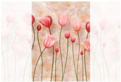 Dovido Tapéta rózsaszínű tulipánok - 196x270