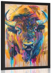 Dovido Poszter bivaly festmény utánzata. - 20x30 silver
