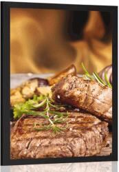 Dovido Poszter grillezett marha steak - 40x60 no frame