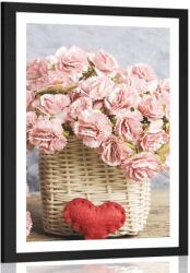 Dovido Poszter pzportuval csodás scokor kosárban - 20x30 black