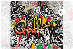 Dovido Öntapadó tapéta színes graffiti - 294x270
