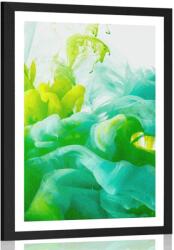 Dovido Poszter paszportuval tinta zöld színben - 20x30 no frame