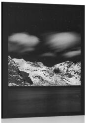 Dovido Poszter éjjeli táj Norvég országban - 60x90 silver
